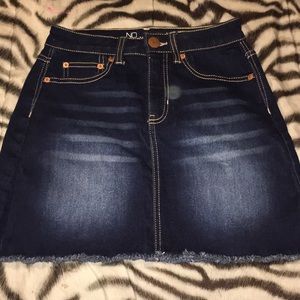 Brand new jean skirt